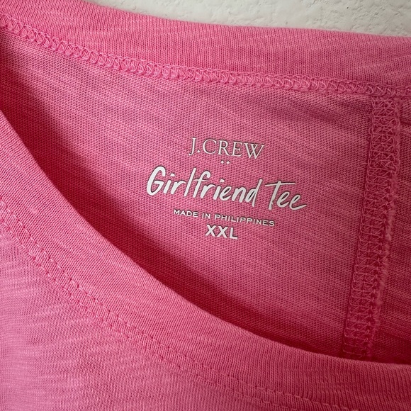 ☀️ NWT J. CREW Girlfriend XXL Tee - Picture 4 of 7